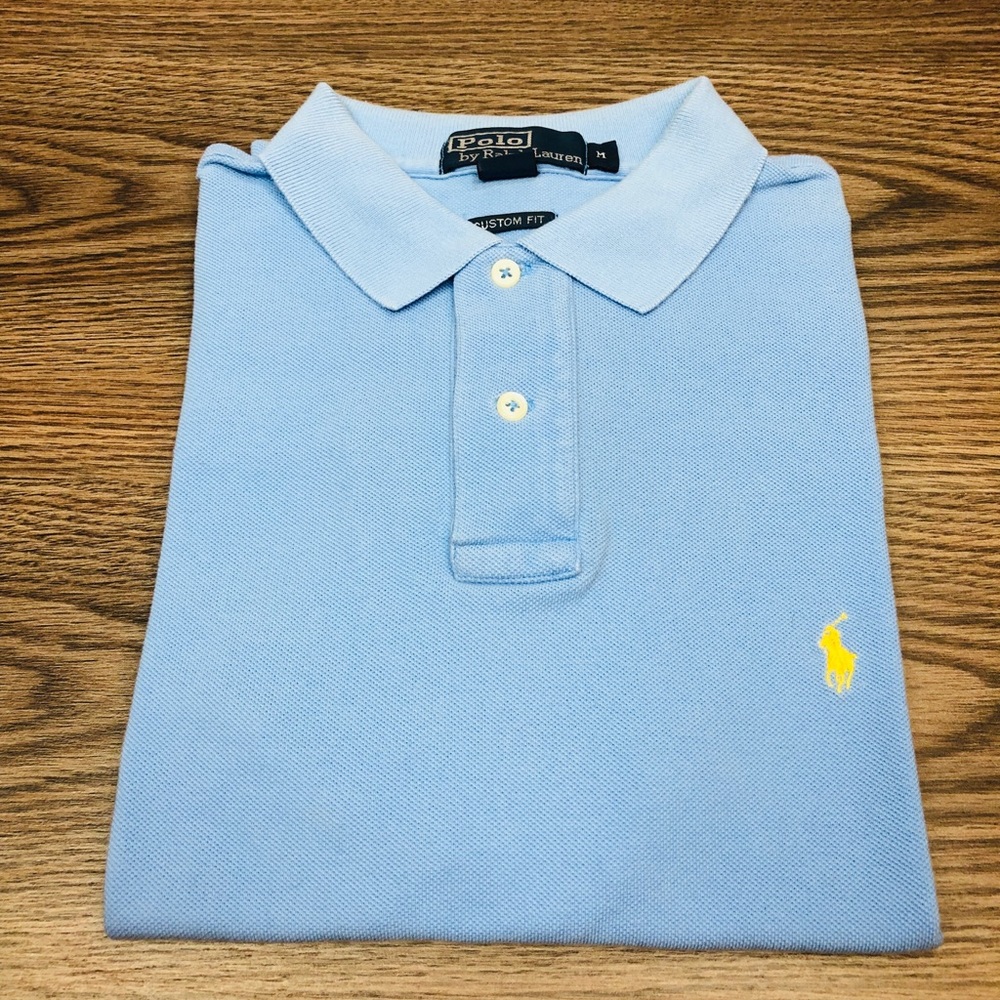 Polo Ralph Lauren Light Blue Polo Shirt M